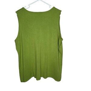 Studio 1940 Women’s Sweater Sleeveless Top Blouse Size 22/24W Green